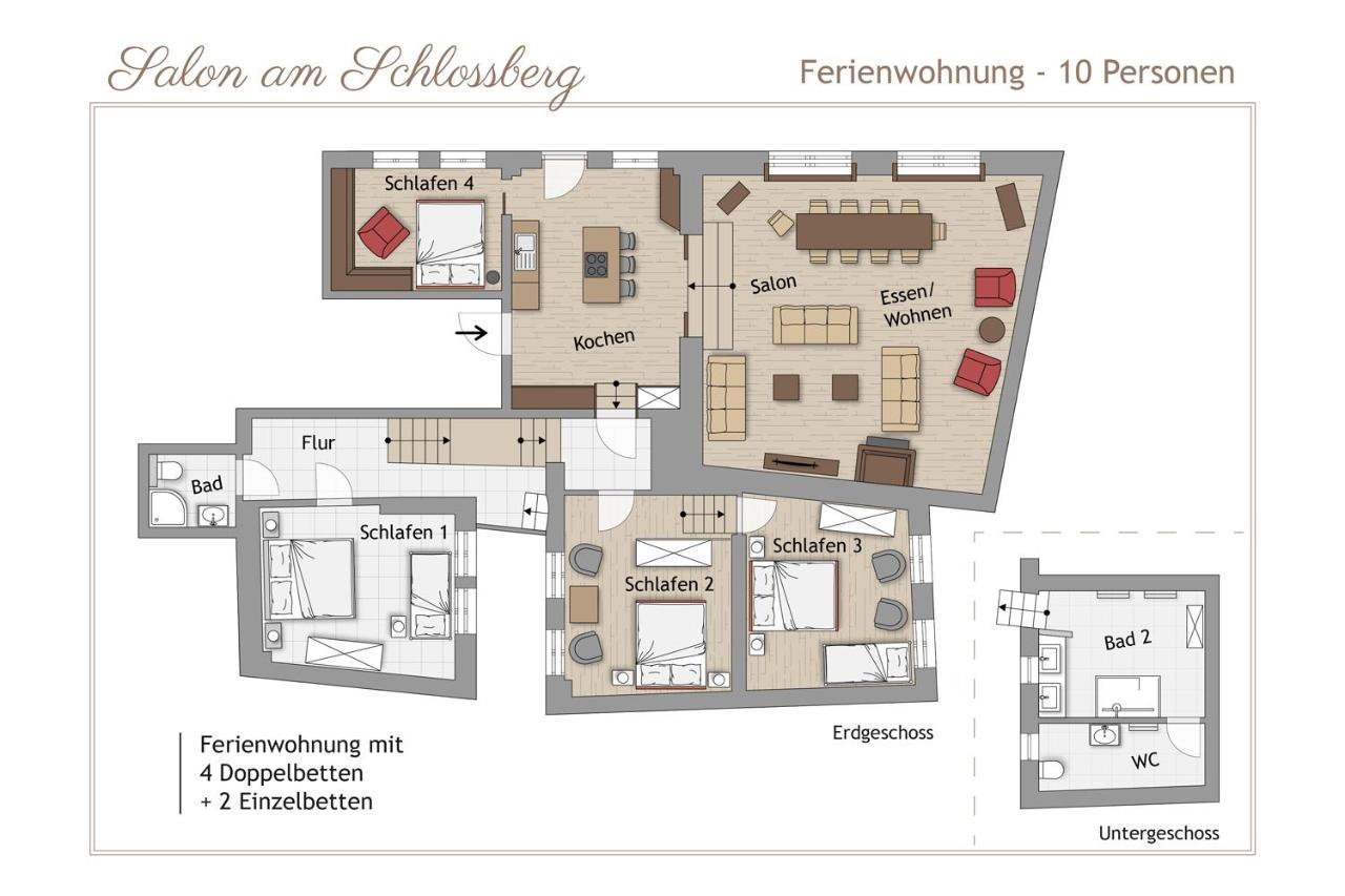 Salon Am Schlossberg Quedlinburg Zewnętrze zdjęcie